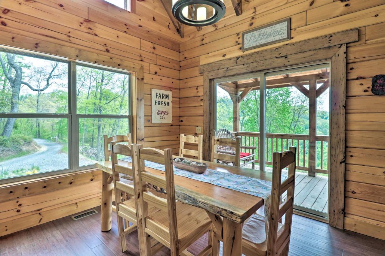 Elevated Cabin Bordering Smoky Mountain Natl Park Bryson City Exterior photo