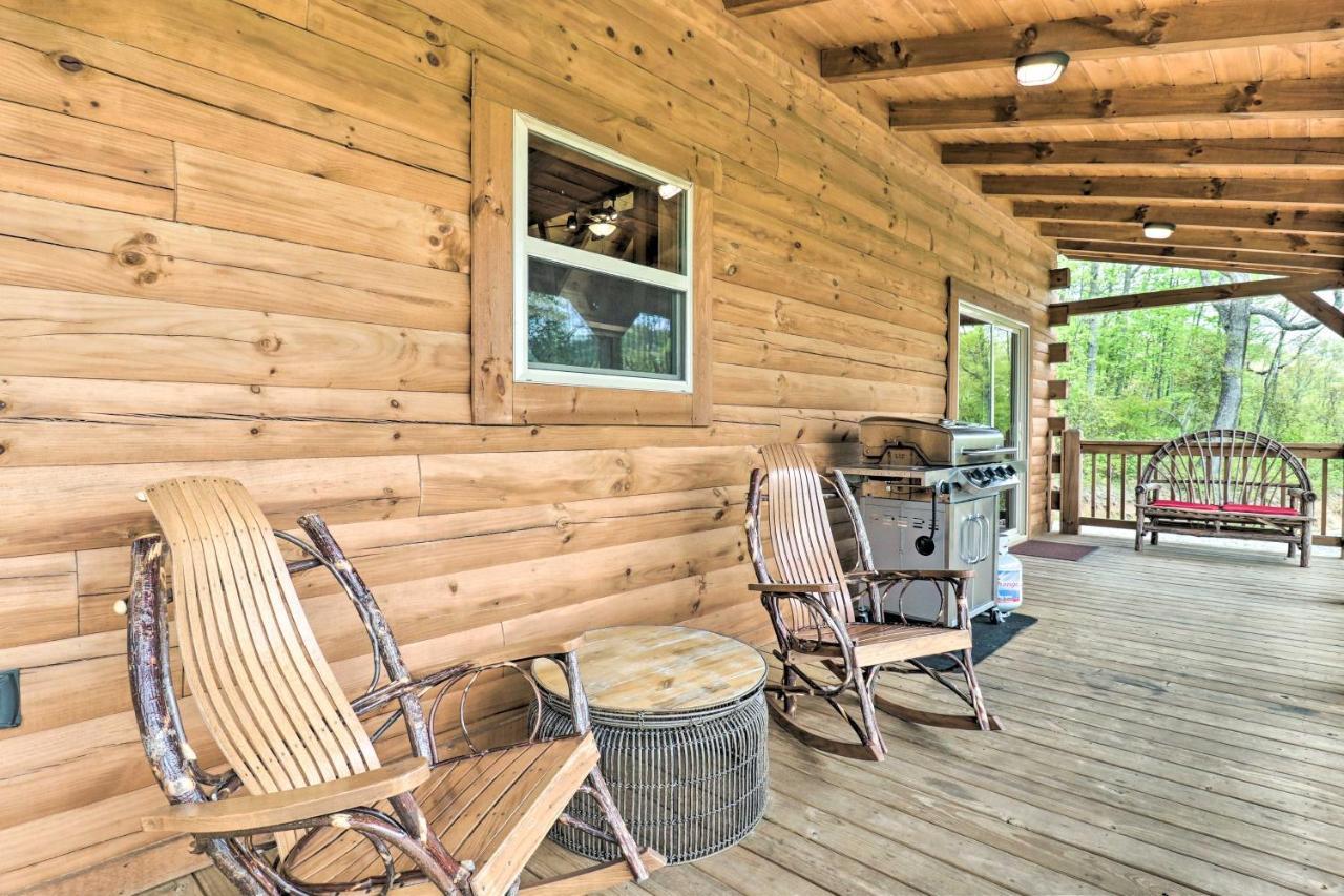 Elevated Cabin Bordering Smoky Mountain Natl Park Bryson City Exterior photo