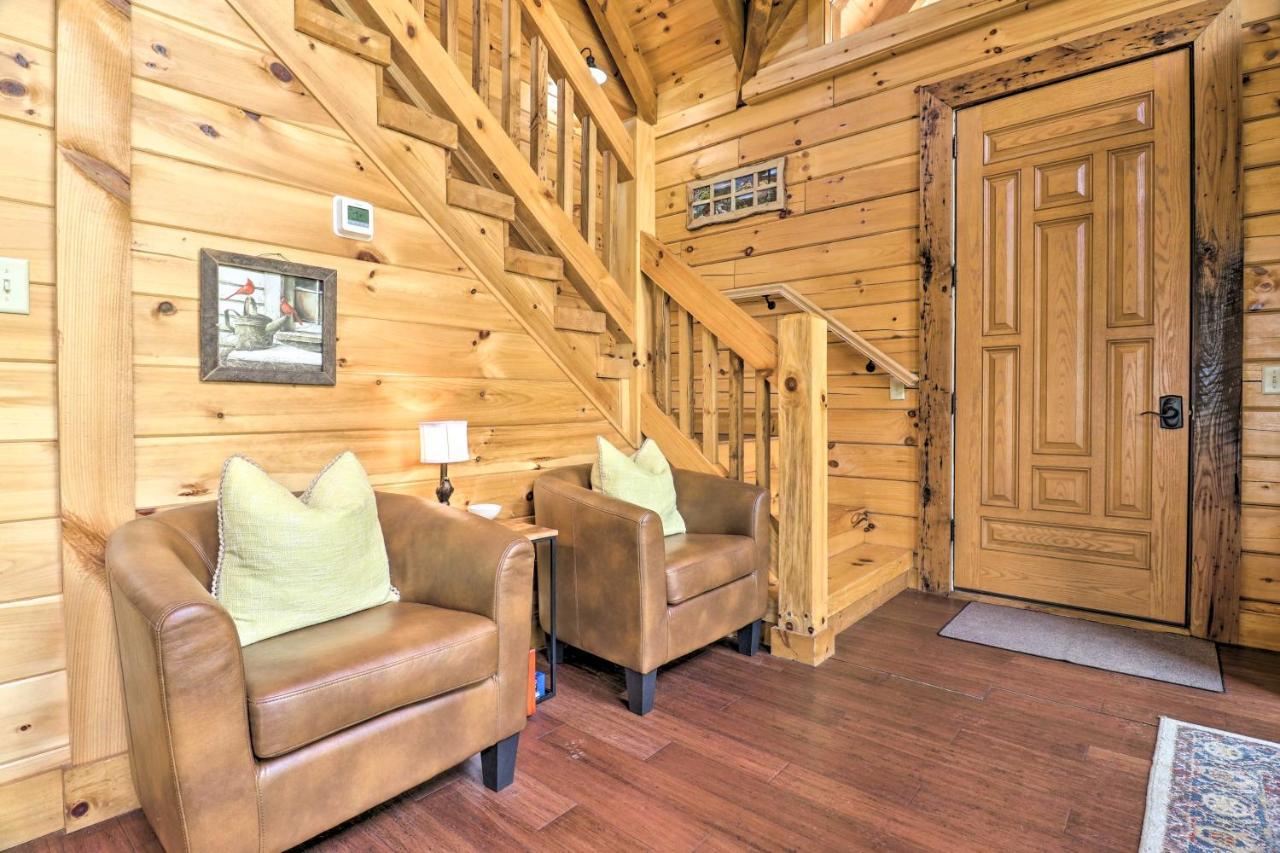 Elevated Cabin Bordering Smoky Mountain Natl Park Bryson City Exterior photo