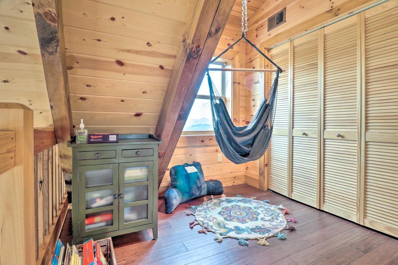 Elevated Cabin Bordering Smoky Mountain Natl Park Bryson City Exterior photo