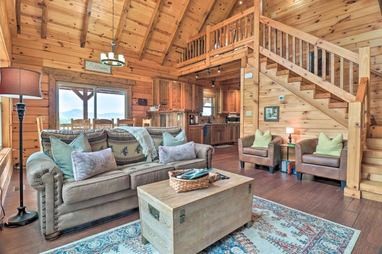 Elevated Cabin Bordering Smoky Mountain Natl Park Bryson City Exterior photo